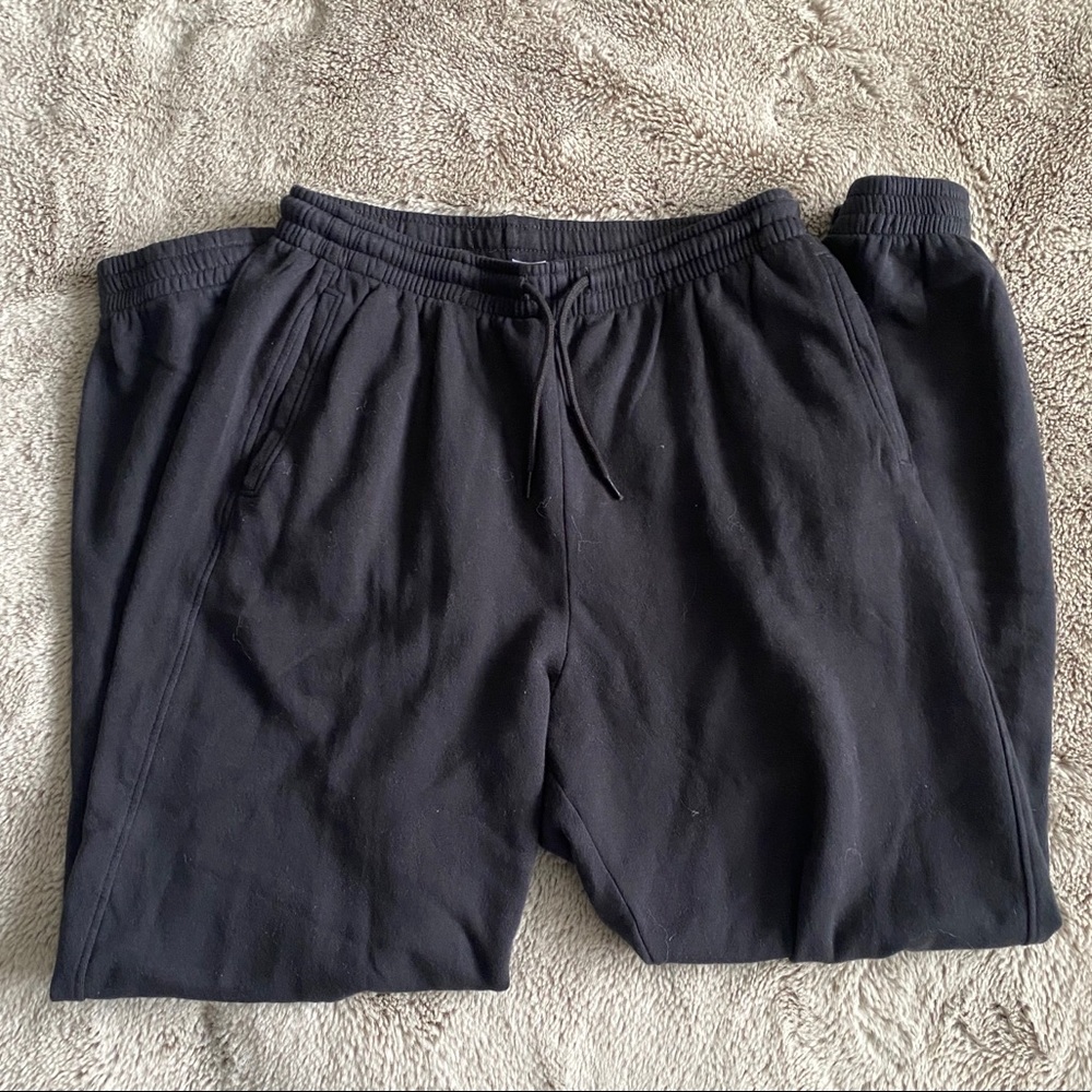 Basic Black Sweatpants - image 2